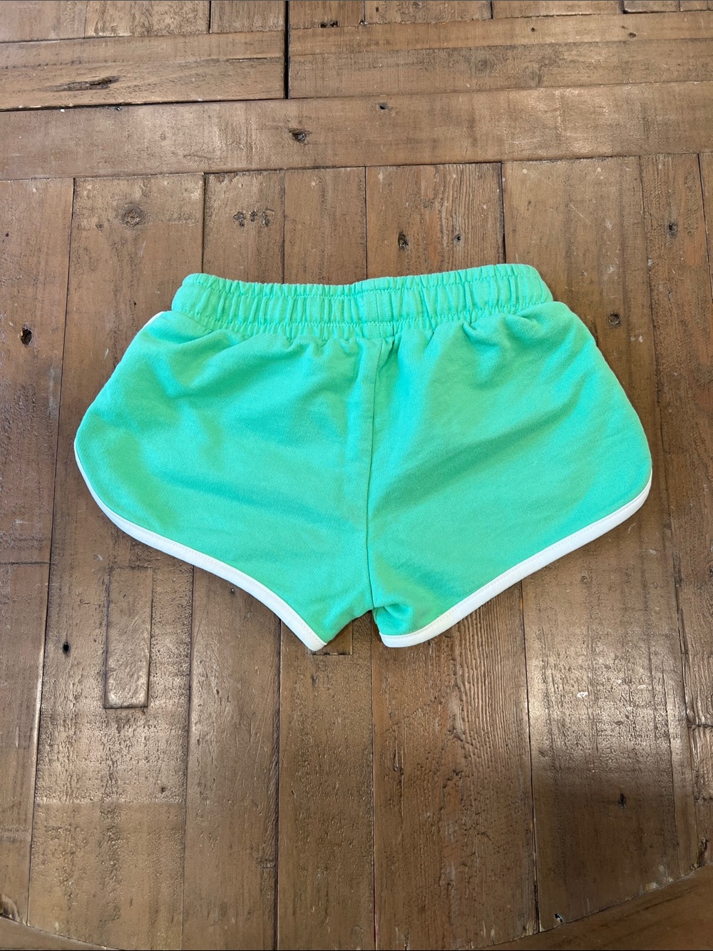 SweetHoney green jogger shorts 4T pull on elastic waist - Picture 5 of 5